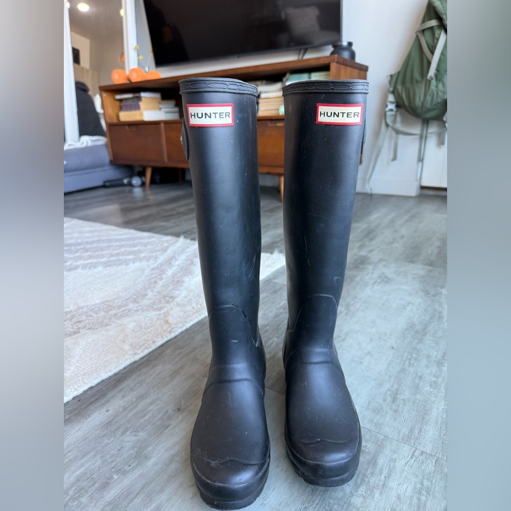 Hunter Classic Black Waterproof Boots